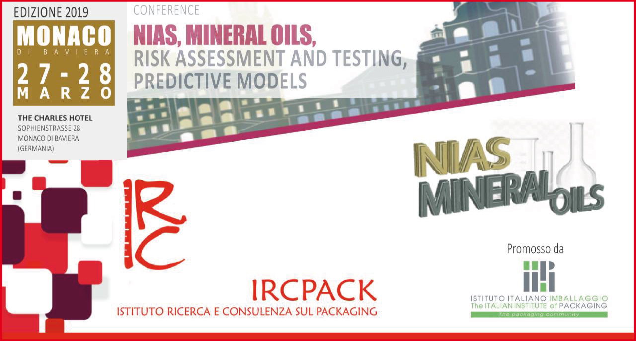 27-28 March 2019 – Conference NIAS, MINERAL OILS, RISK ASSESSMENT and TESTING, PREDICTIVE MODELS