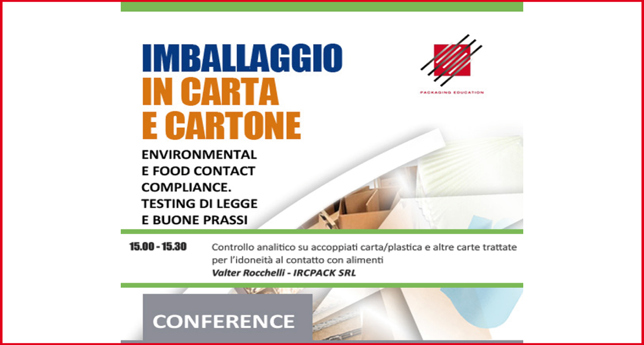 13 febbraio – Conference IMBALLAGGIO IN CARTA E CARTONE