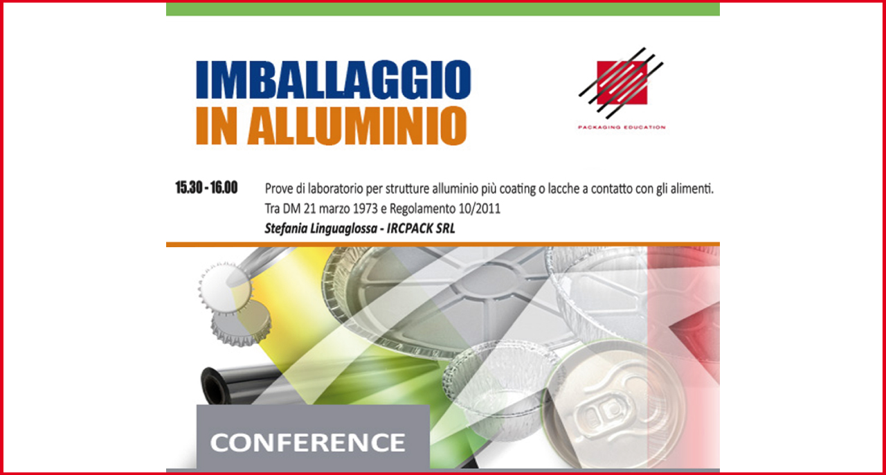 14 febbraio – Conference IMBALLAGGIO IN ALLUMINIO